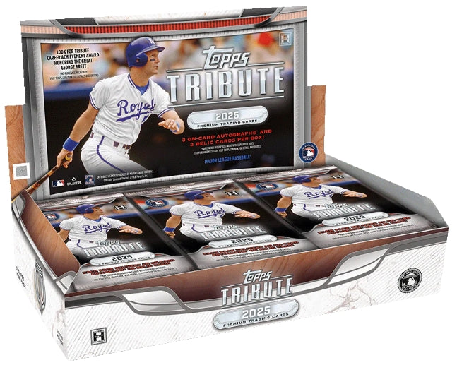 Baseball Topps 2025 Topps Tribute Baseball Hobby 4 Box Case