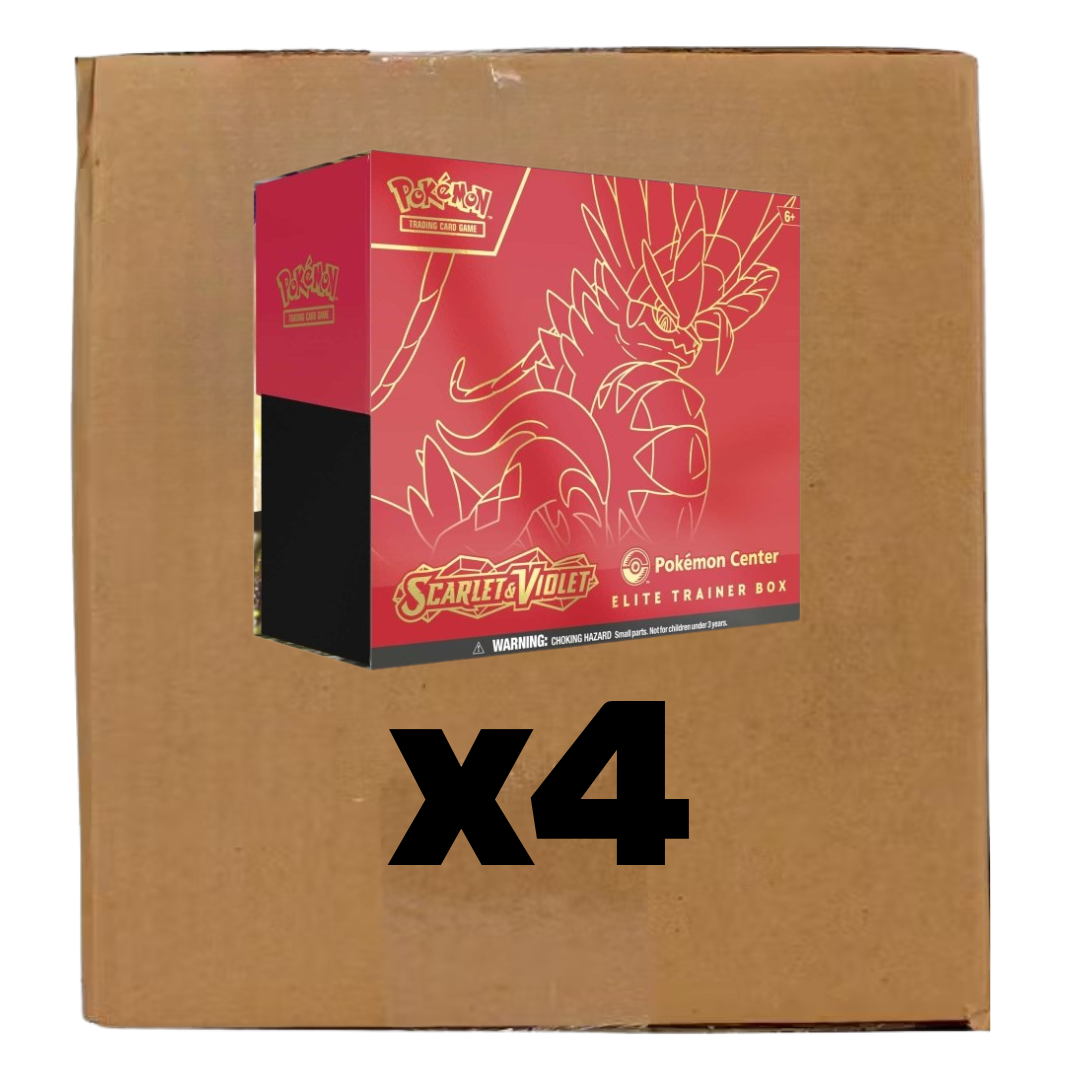Pokémon Sealed Case Scarlet & Violet Koraidon Pc ETB - Sv1