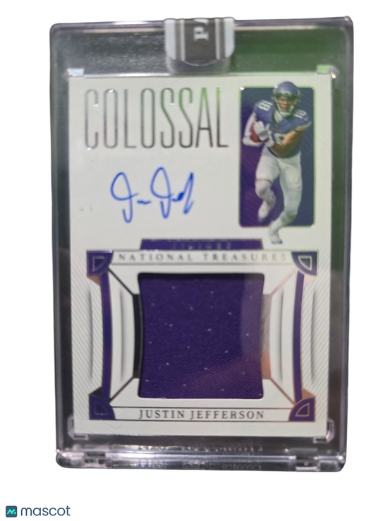 Sports Panini 2025 Panini National Treasures Justin Jefferson #Cs-Jje Patch 1/1