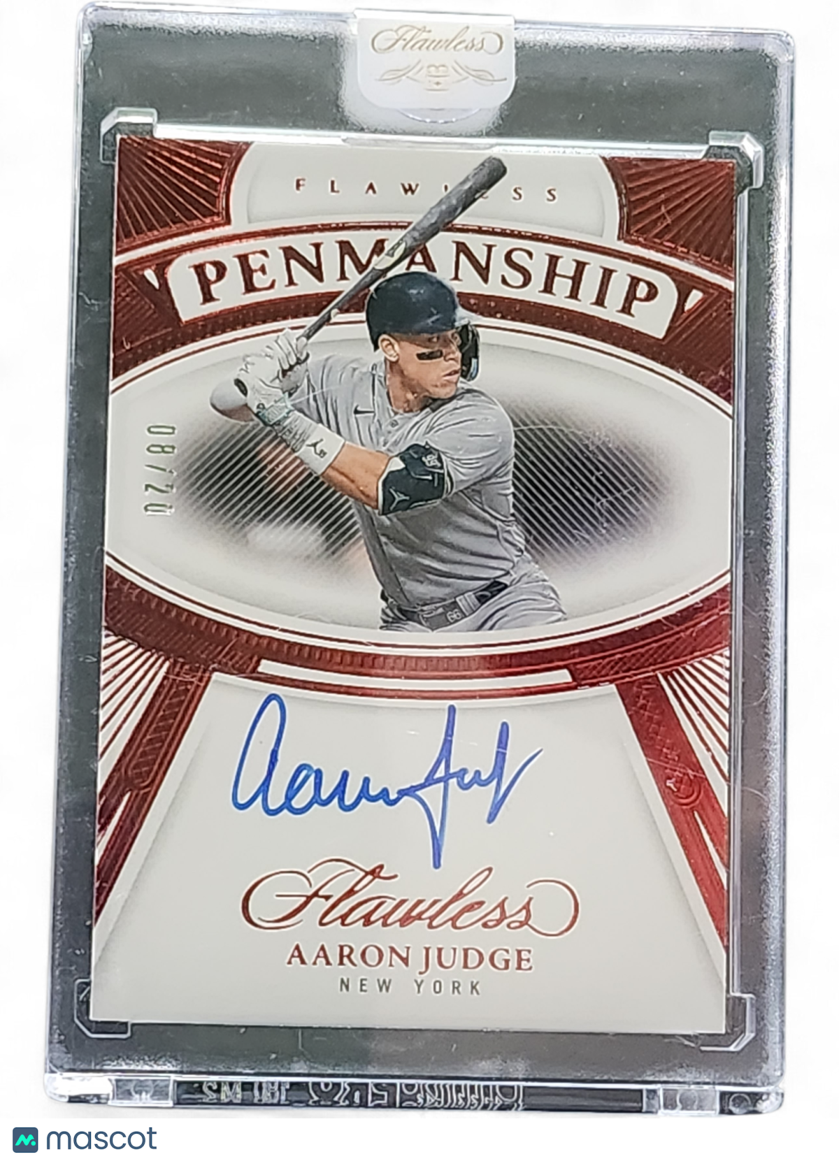 Baseball Panini 2024 Panini Flawless Baseball Penmanship Aaron Judge #Fp-Aj 08/20
