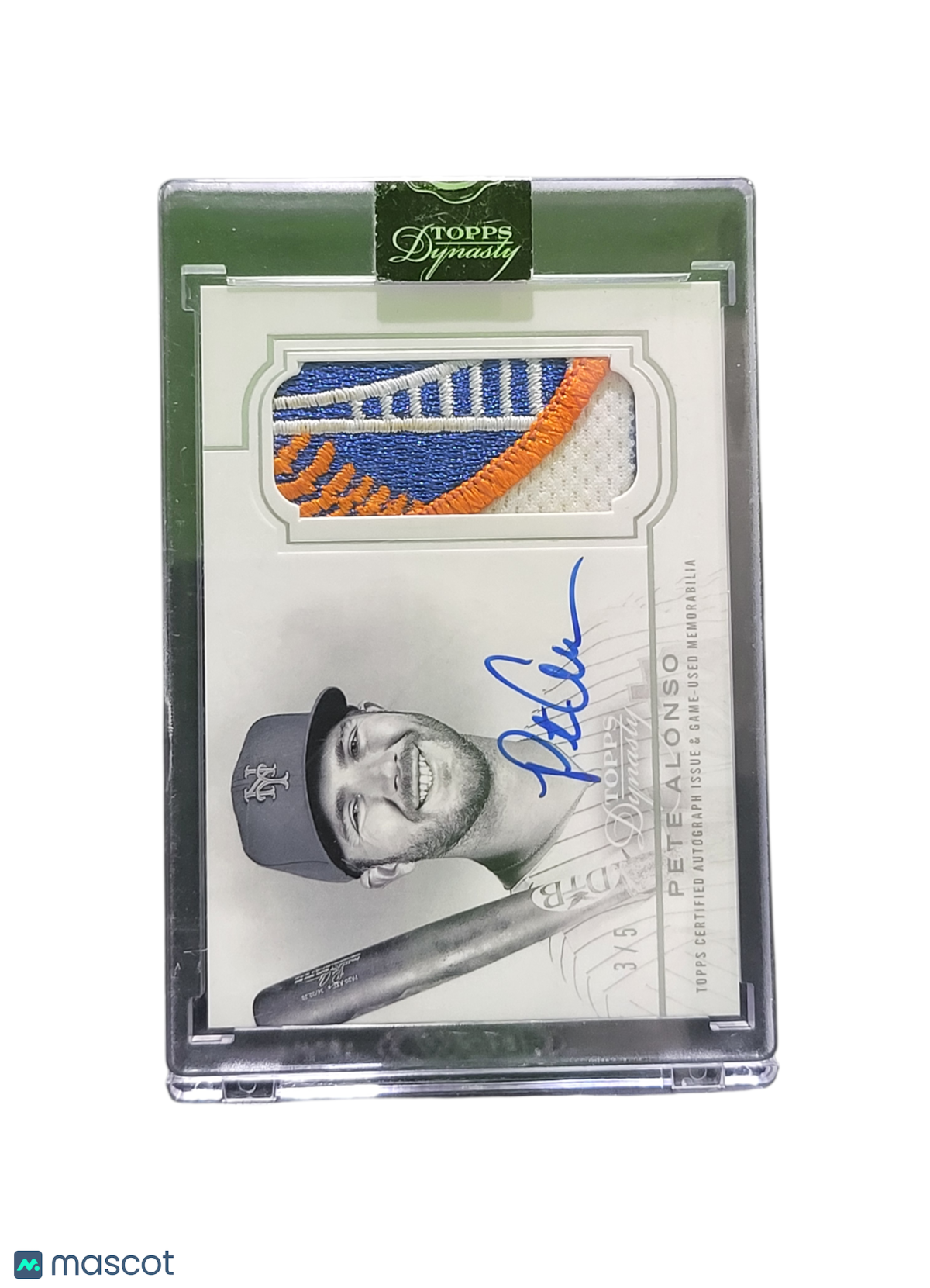 Sports Topps 2020 Topps Dynasty Pete Alonso #Dap-Pa2 Authentic Auto Patch /5