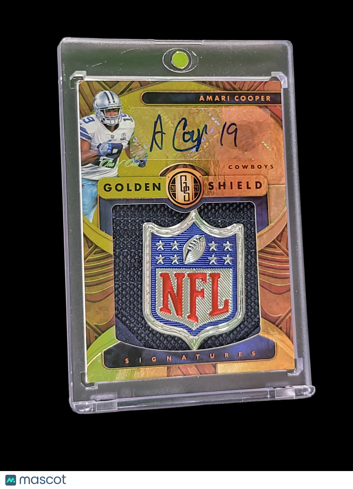 Football Panini 2021 Panini Gold Shield Amari Cooper #Gss-Ac 1/1 NFL Shield Patch