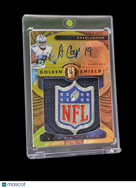 Football Panini 2021 Panini Gold Shield Amari Cooper #Gss-Ac 1/1 NFL Shield Patch
