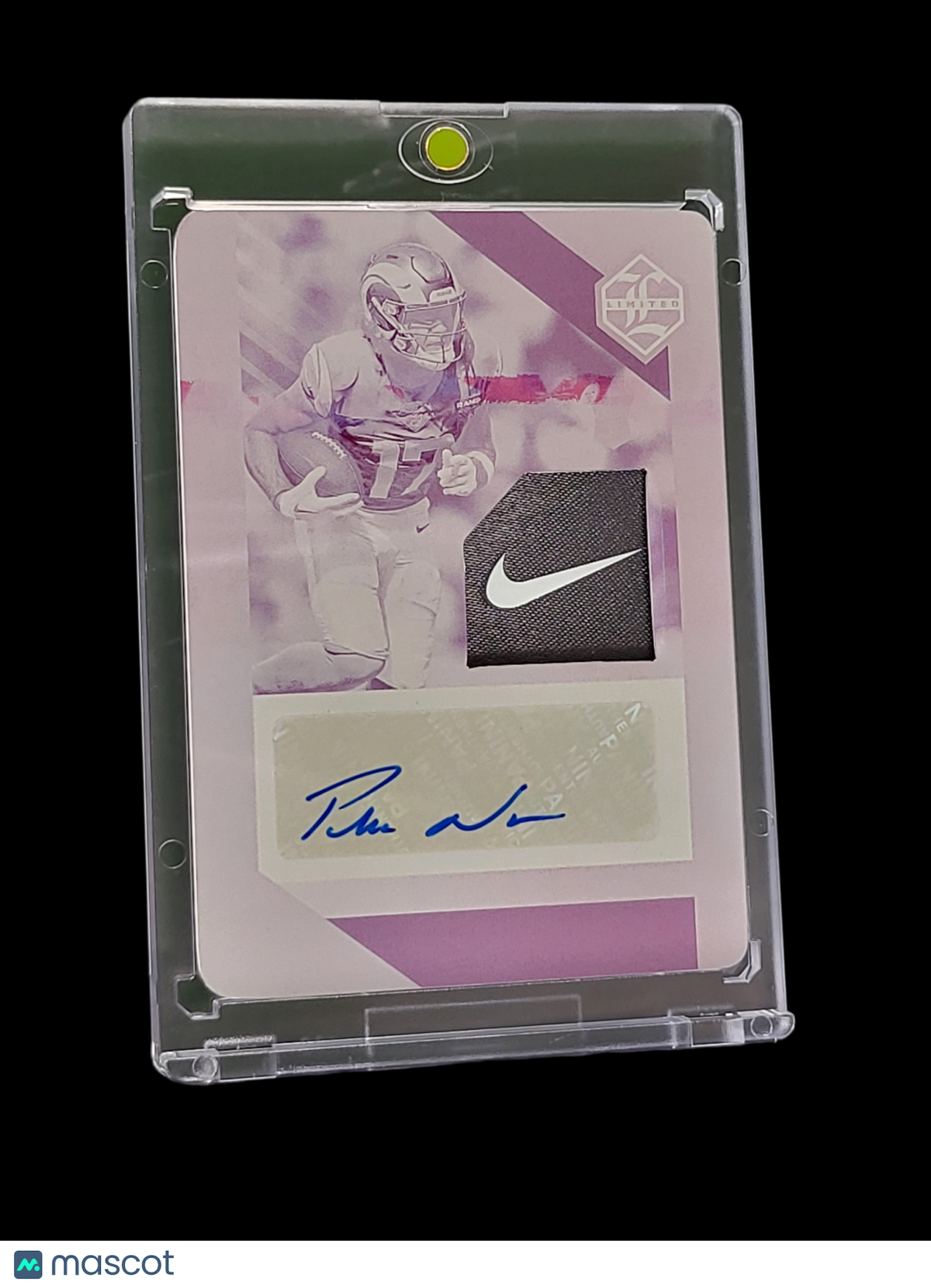 Sports Panini 2024 Panini Puka Nacua #128 Magenta Plate Printing Plate Nike Swoosh Patch 1/1