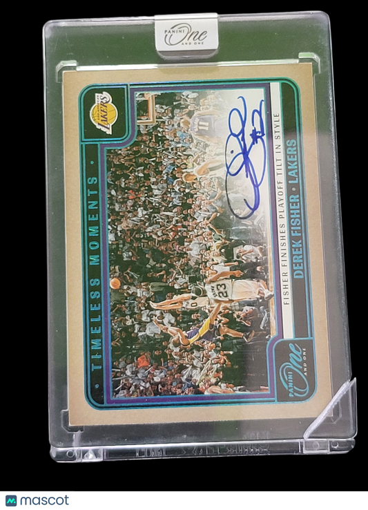 Sports Panini 2025 Panini One And One Timeless Moments Derek Fisher #Tma-Fis