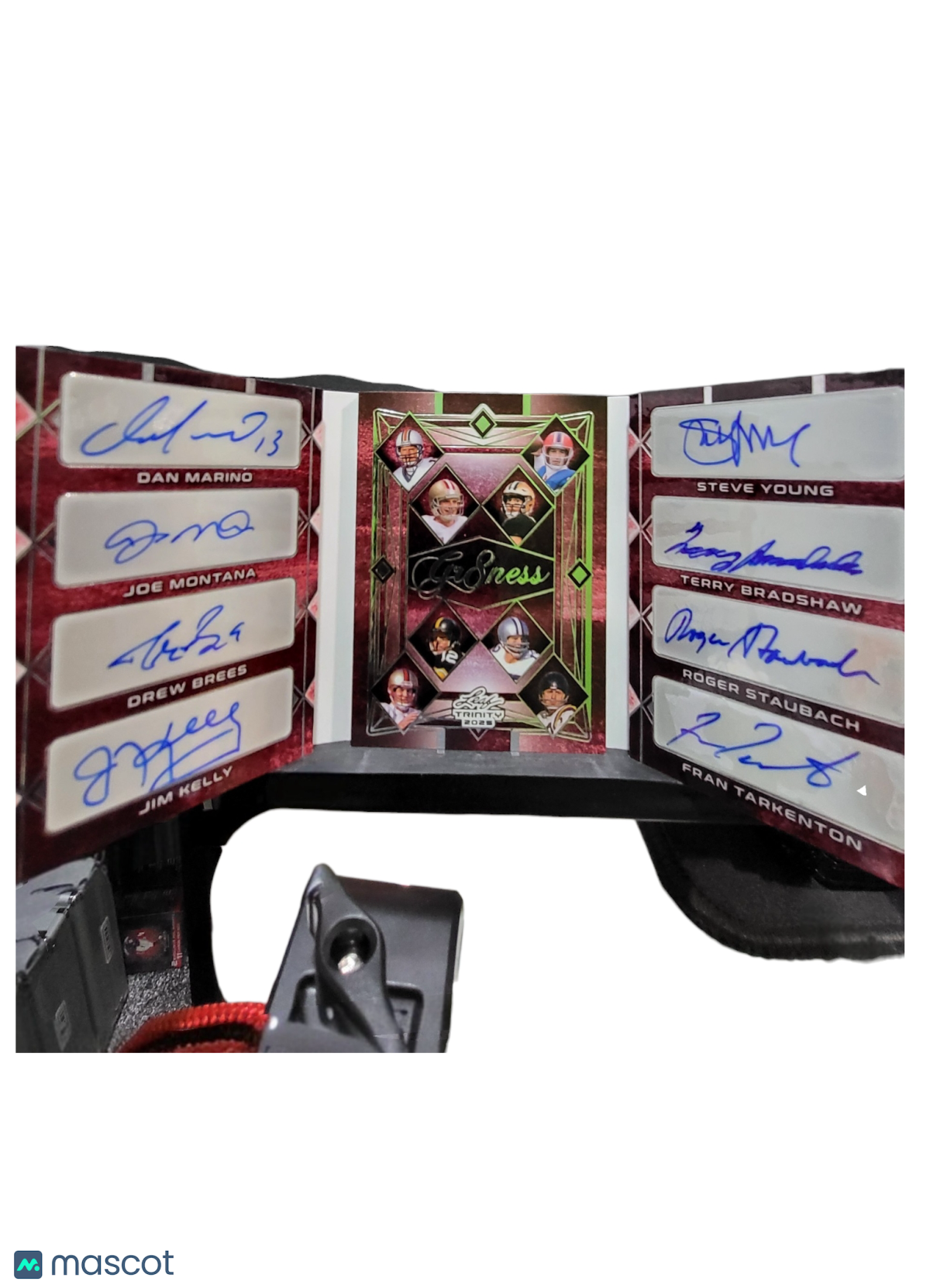 Sports 2025 Leaf Montana Young Kelly Staubach Bradshaw Tarkenton Dan Marino Brees 1/1