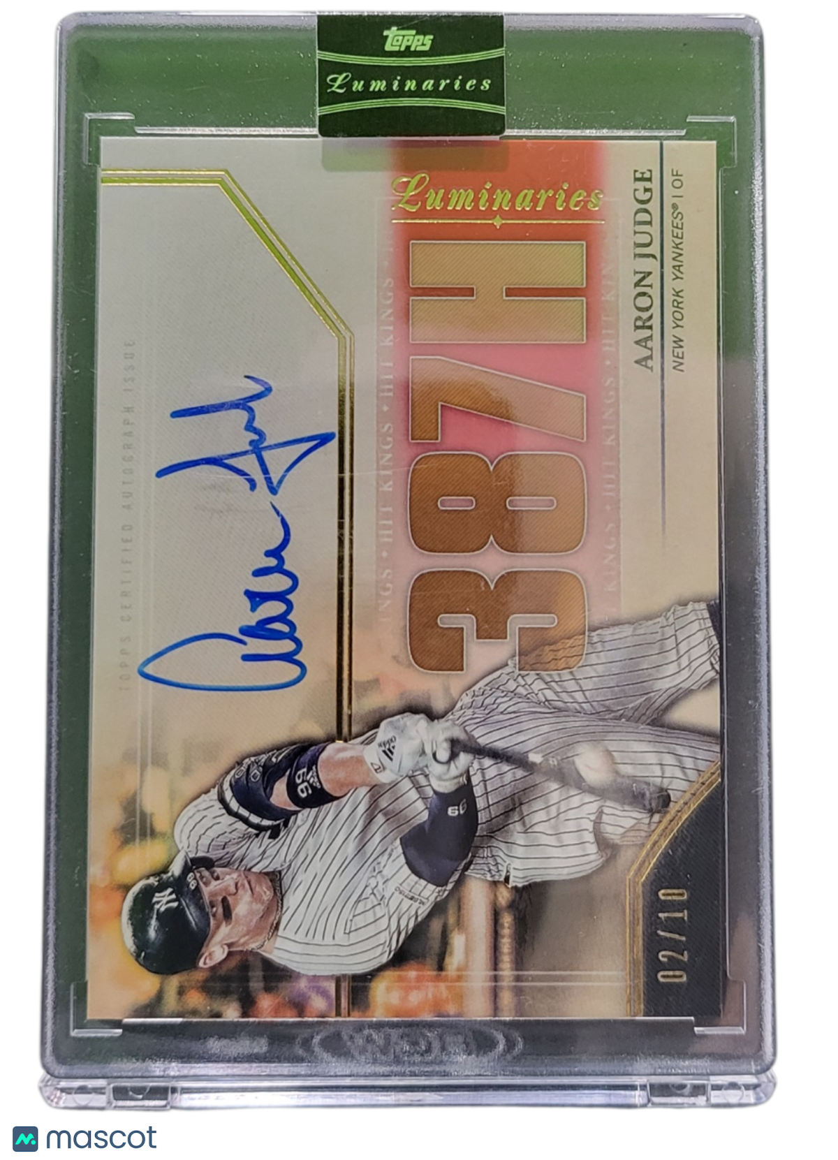 Sports Topps 2020 Topps Luminaries Hit Kings Aaron Judge #Hk-Aj 02/10