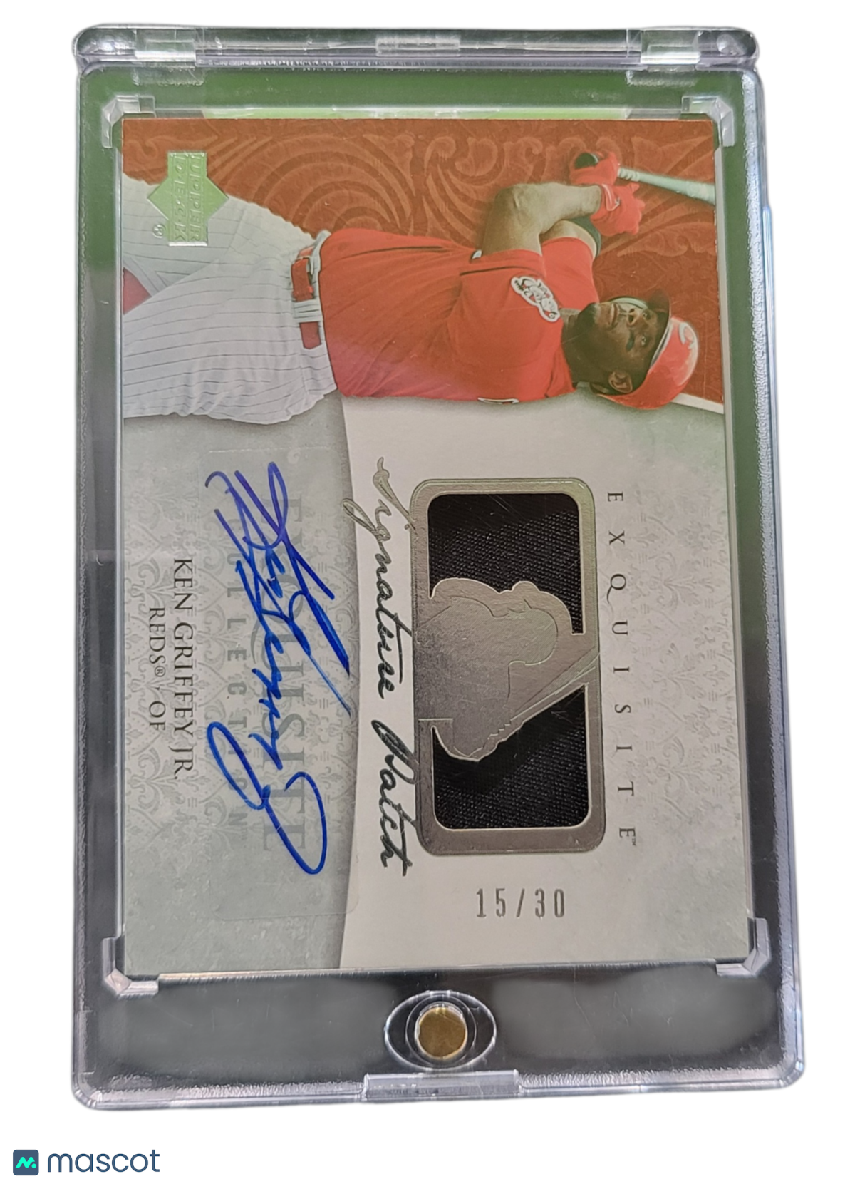 Sports Upper Deck 2006 Upper Deck Exquisite Ken Griffey Jr. #SP-Kg2 Patch /30 Memo