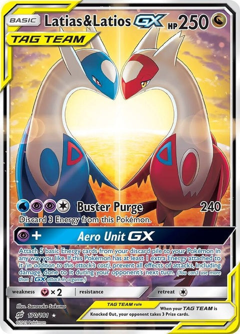 Pokémon Latias & Latios GX - Alternate Full Art (170)