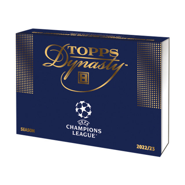 Soccer Topps 2022-23 Topps Dynasty Uefa Champion'S League Soccer Hobby Box