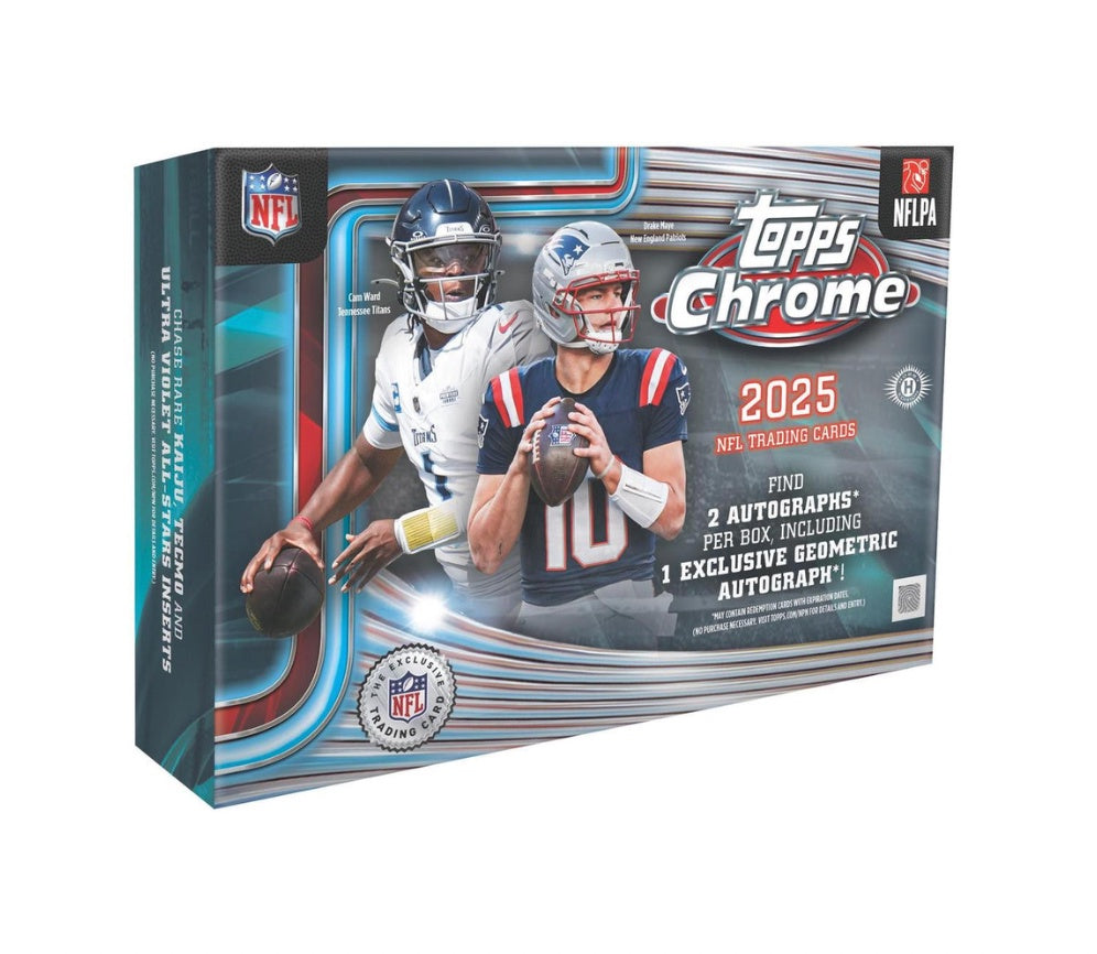Football Topps 2025 Topps Chrome Football Delight Box