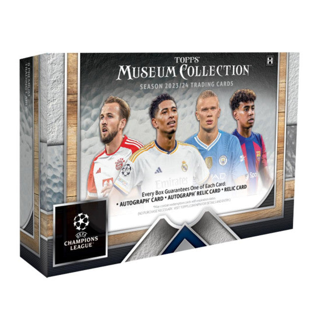 Soccer Topps 2023-24 Topps Uefa Club Competitions Museum Collection Soccer Hobby 12 Box Case