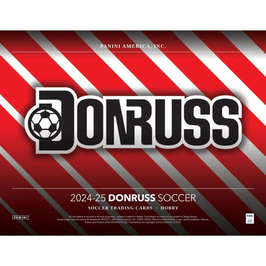 Soccer Panini 2024-25 Panini Donruss Soccer Hobby 12 Box Case