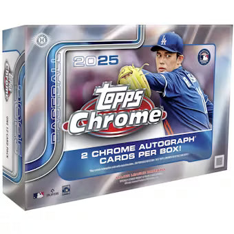 UFC MMA Topps 2025 Topps Chrome Baseball Breaker Delight 6 Box Case