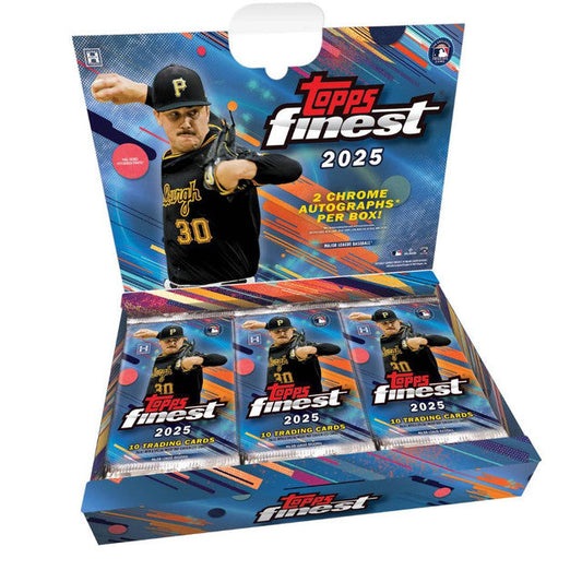 Baseball Topps 2025 Topps Finest Baseball Hobby 8 Box Case