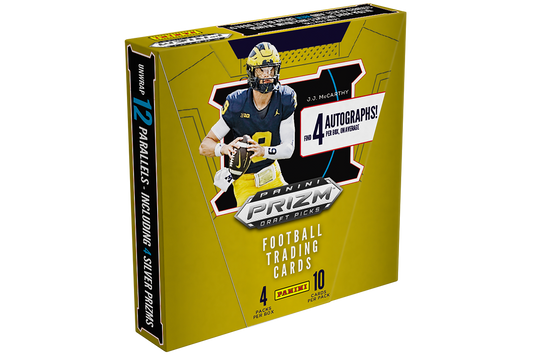 Football Panini 2024 Panini Prizm Collegiate Draft Football Hobby 16 Box Case