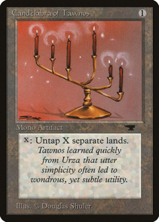 Magic The Gathering Candelabra Of Tawnos - Antiquities (Atq)