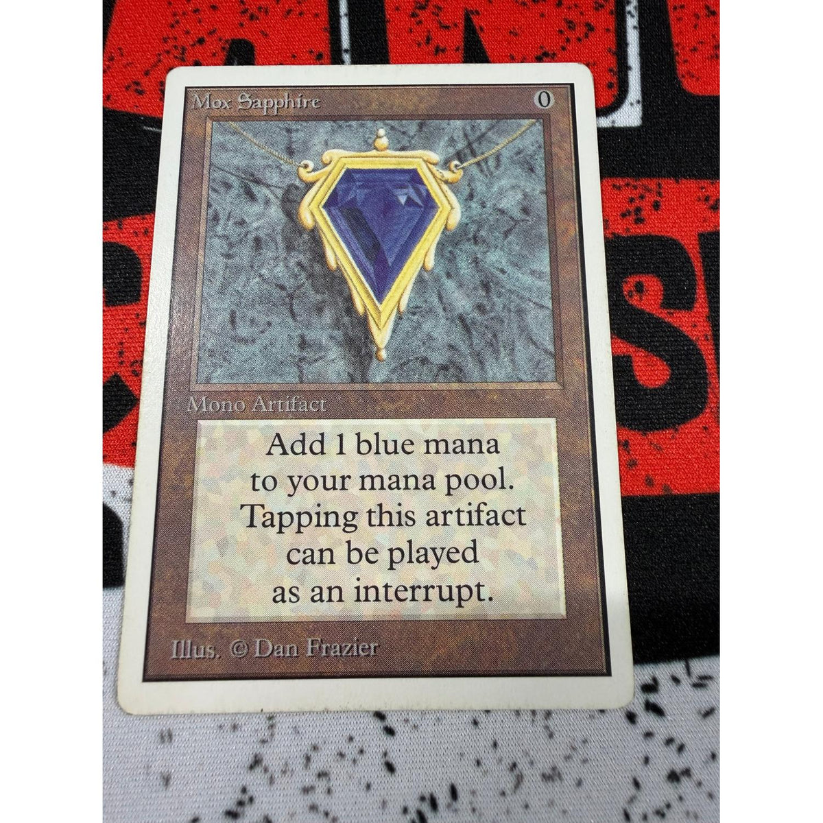 Magic The Gathering Mox Sapphire (HP) [Unlimited Edition] [Pics]