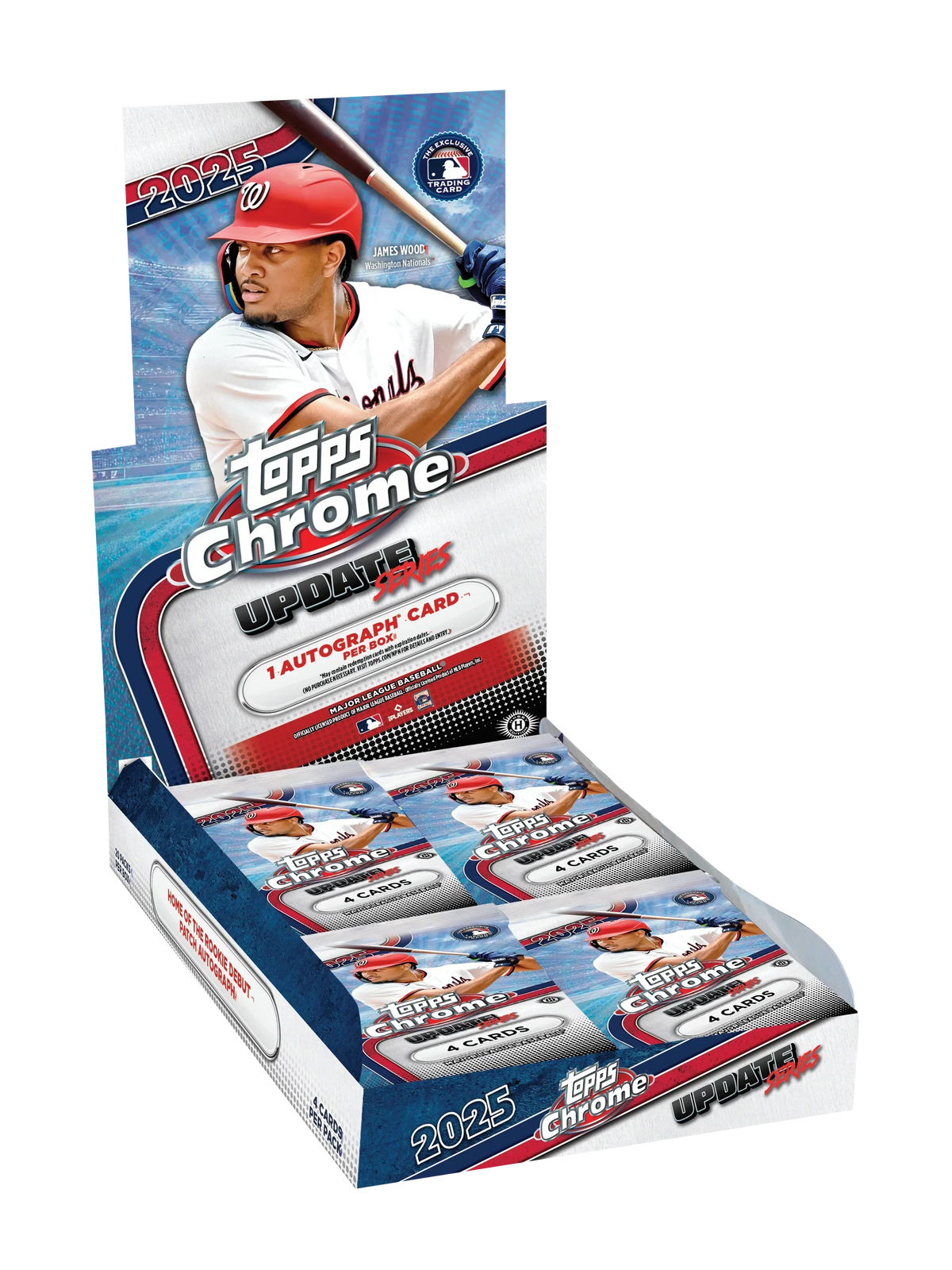 Baseball Topps 2025 Topps Chrome Update Series Baseball Hobby 12 Box Case