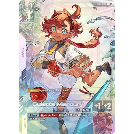 Suletta Mercury (C+) (St01-011) [Edition Beta] Holofoil