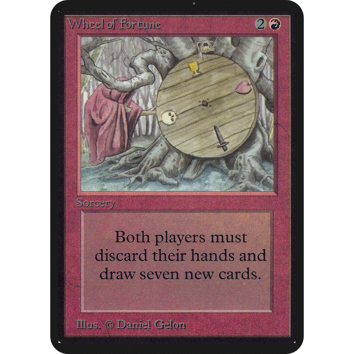 Magic The Gathering Wheel Of Fortune [Limited Edition Alpha]