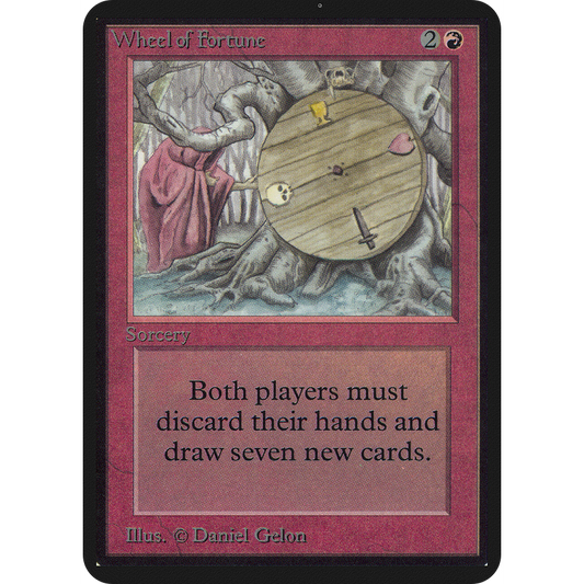 Magic The Gathering Wheel Of Fortune [Limited Edition Alpha]