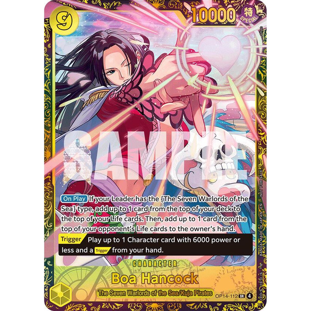 One Piece TCG Boa Hancock (Cs 26-27 Regionals Season 1) (Op14-112) [One Piece Promotion Cards] Foil