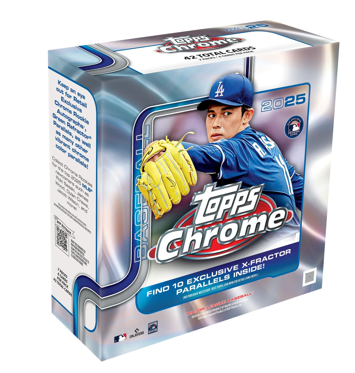 Baseball Topps 2025 Topps Chrome Baseball Mega 20 Box Case