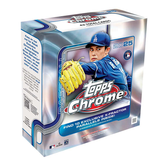 Baseball Topps 2025 Topps Chrome Baseball Mega 20 Box Case