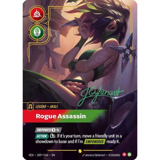 Sports Akali - Rogue Assassin (Signature) (189*/166) [Vendetta] Foil