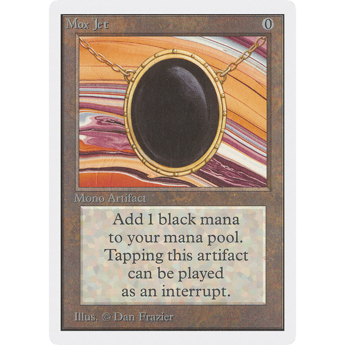 Magic The Gathering Mox Jet [Unlimited Edition]