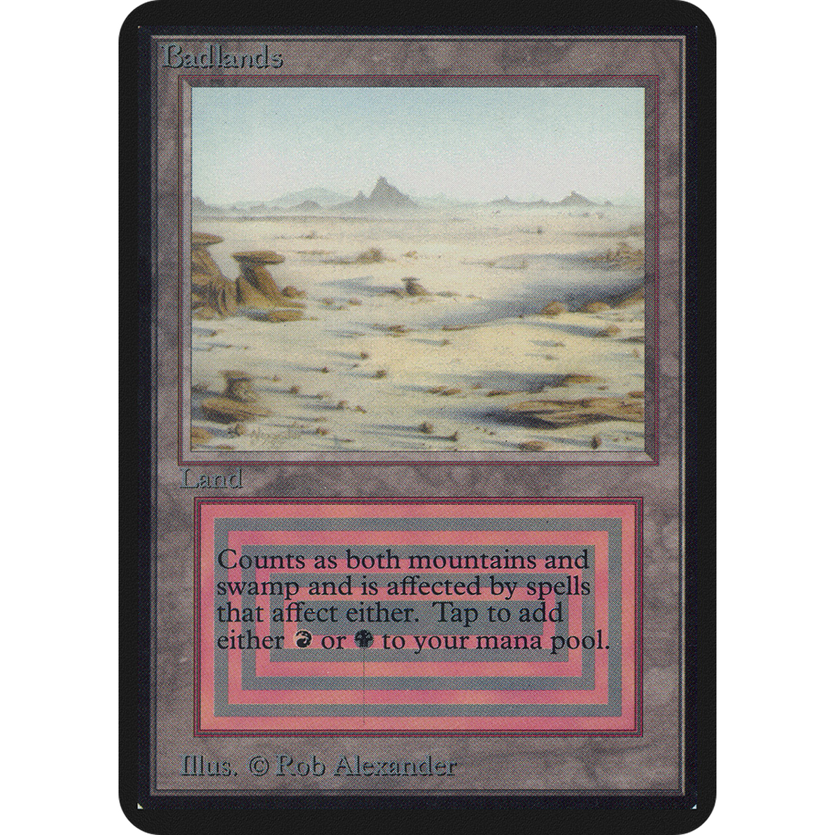 Magic The Gathering Badlands [Limited Edition Alpha]