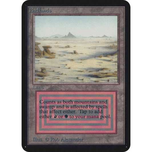 Magic The Gathering Badlands [Limited Edition Alpha]