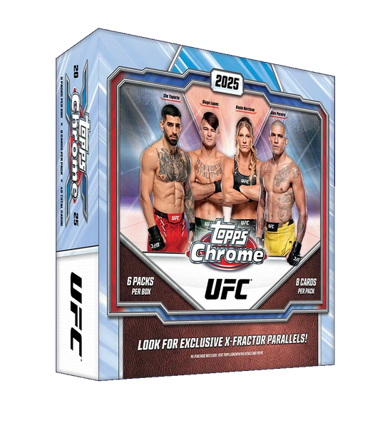 UFC MMA Topps 2025 Topps UFC Chrome Mega 20 Box Case