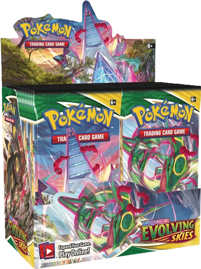 Pokémon Sword & Shield - Evolving Skies Booster Box (Cassius Marsh Stream Only)