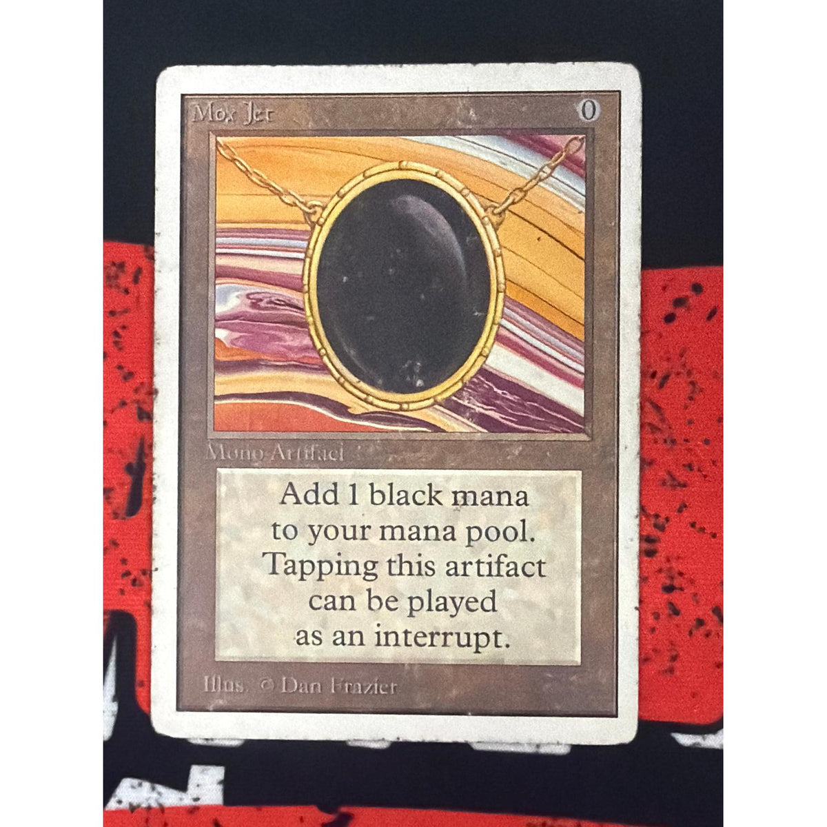 Magic The Gathering Mox Jet (HP) [Unlimited Edition] [Pics]