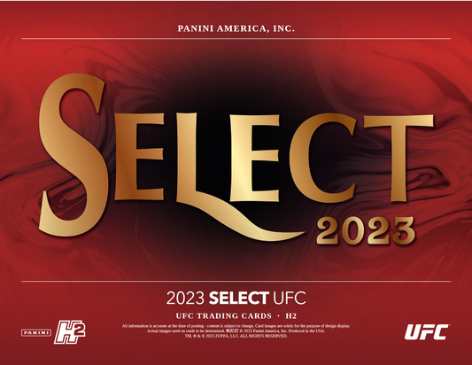 UFC MMA Panini 2023 Panini Select UFC H2 20 Box Case