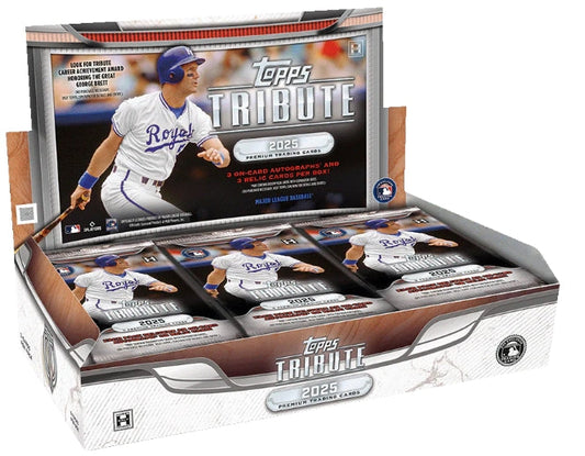 Baseball Topps 2025 Topps Tribute Baseball Hobby 4 Box Case