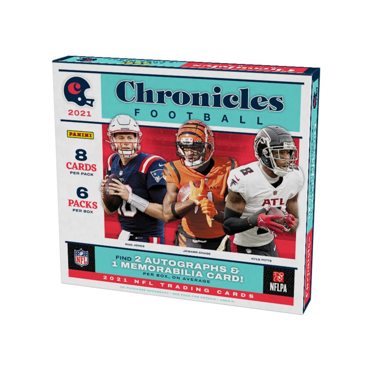 Football Panini 2021 Panini Chronicles Football Hobby 12 Box Case