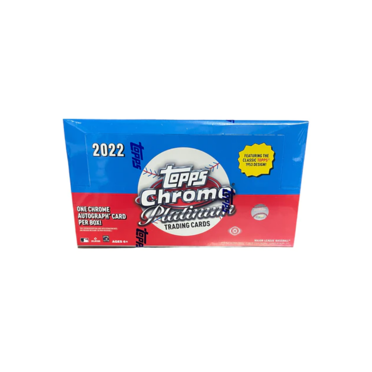 Baseball Topps 2022 Topps Chrome Platinum Anniversary Baseball Hobby 12 Box Case
