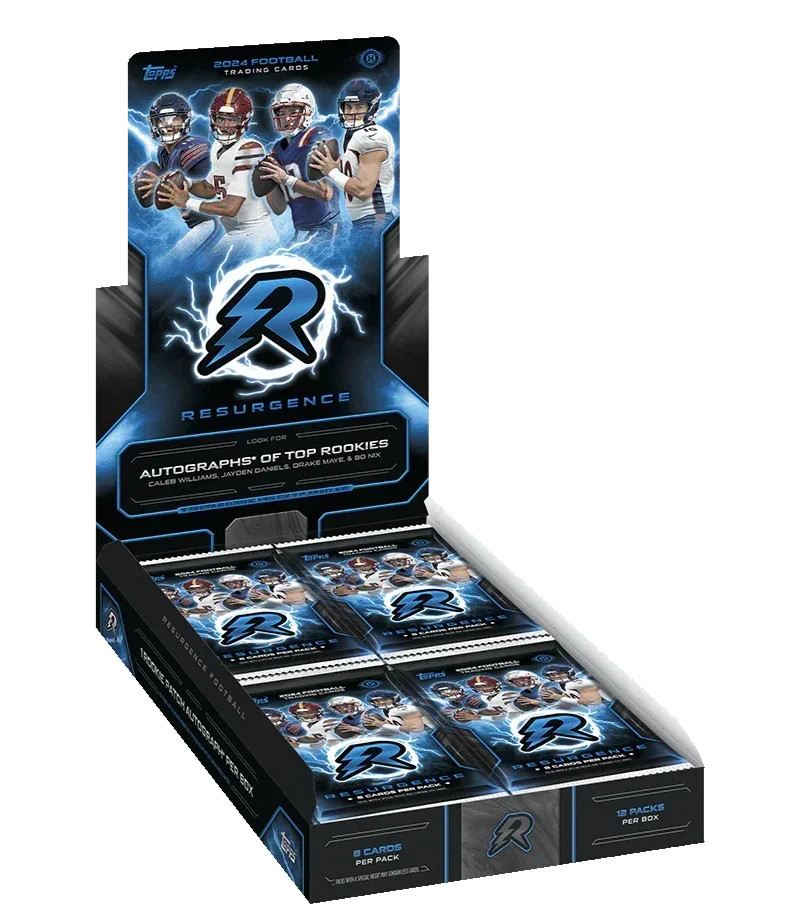 Sports Topps 2024 Topps Resurgence Football Hobby 12 Box Case