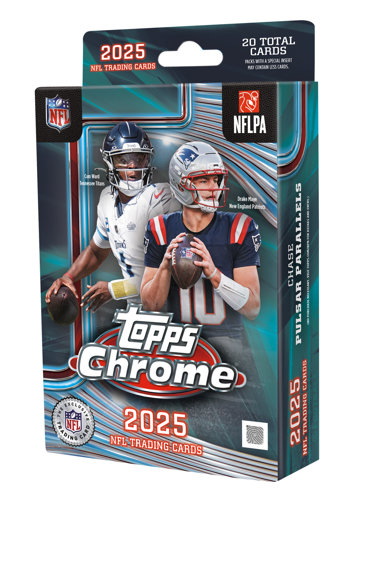 Football Topps 2025 Topps Chrome Football Hanger 64 Box Case