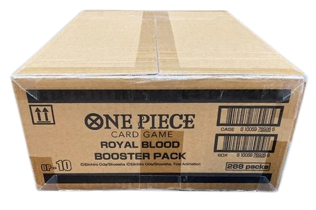 Sports OP-10 Royal Blood Sleeved Booster Pack (144) - Sealed Case