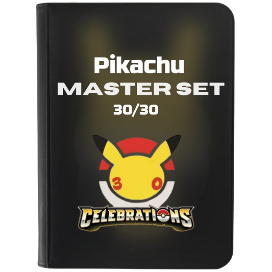 Pokémon Master Set Pikachu 30th Celebrations
