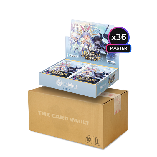 Sports Hololive Official Card Game - Enchant Regalia - Master Display Case (36x Booster Boxes)