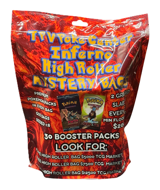 Pokémon Pokemon Tpvpoke Inferno High Roller Mastery Bag - Includes 30 Packs