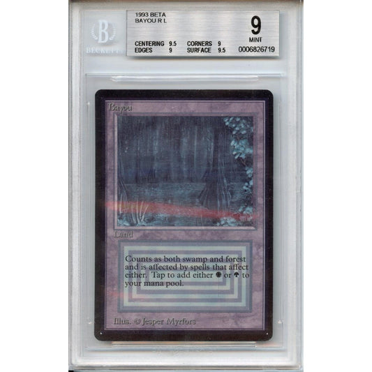 Sports Magic Graded: 1993 Beta Bayou Beckett 9