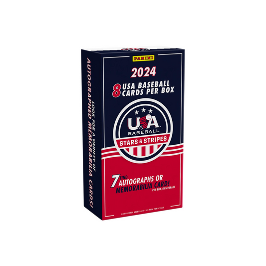 Baseball Panini 2024 Panini Usa Stars & Stripes Baseball Hobby 20-Box Case