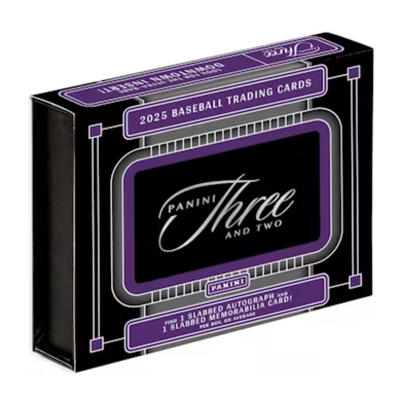 Baseball Panini 2025 Panini Three & Two Baseball Hobby 10 Box Case