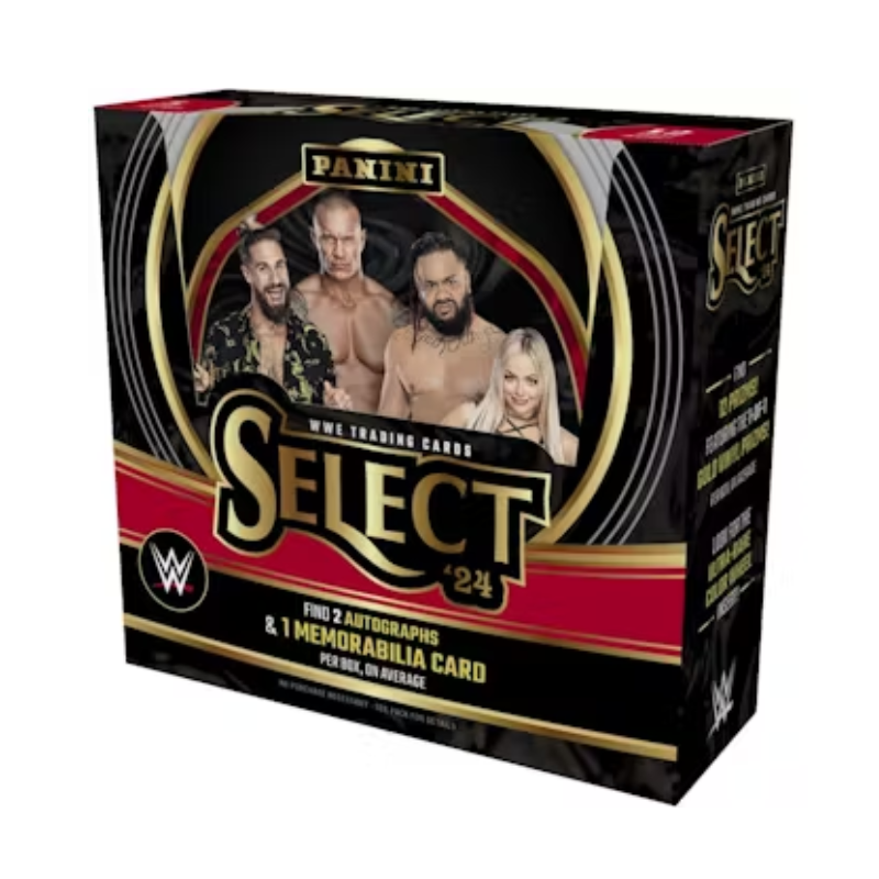 WWE Wrestling Panini 2024 Panini Select WWE Hobby 12 Box Case